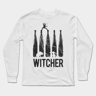 The Witcher - title silhouette (W) Long Sleeve T-Shirt